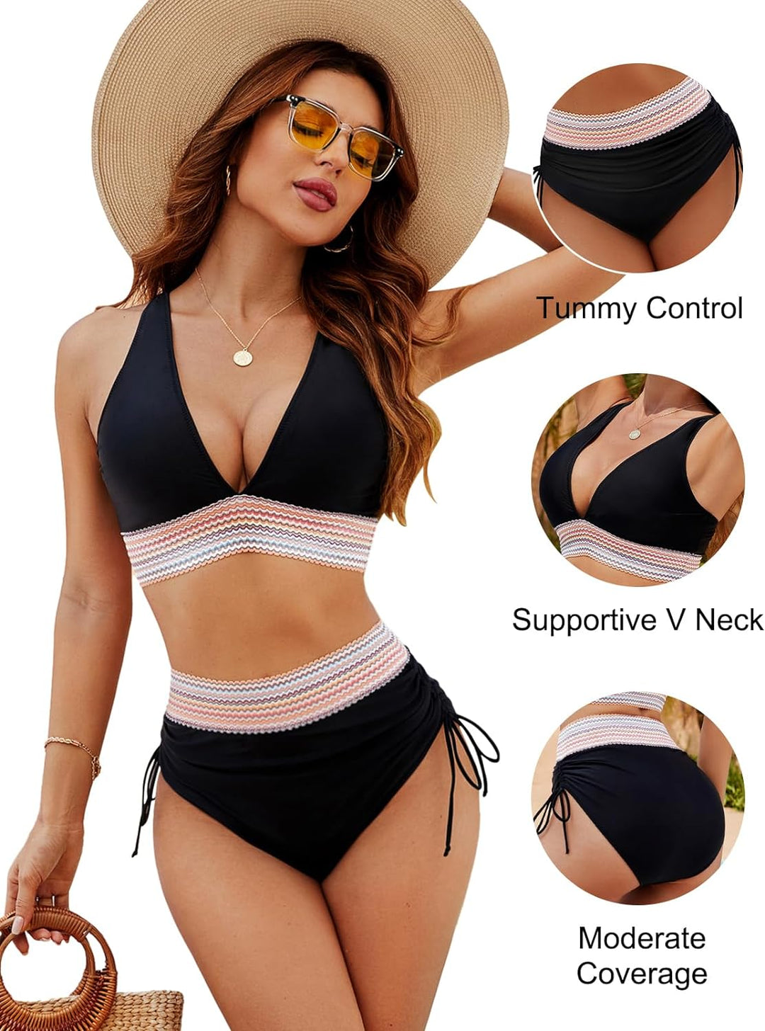 Monroe- Bikini Set with Tummy Control