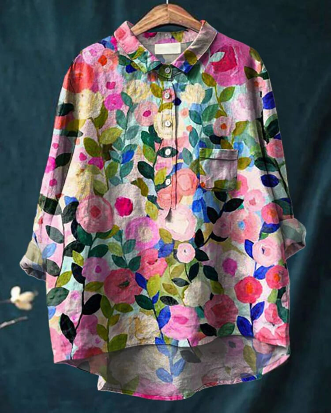 Thyra – Floral Print Blouse