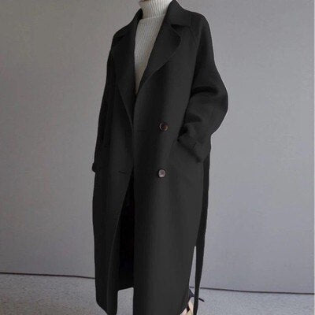 Theresia - Women's Wool Trench Coat