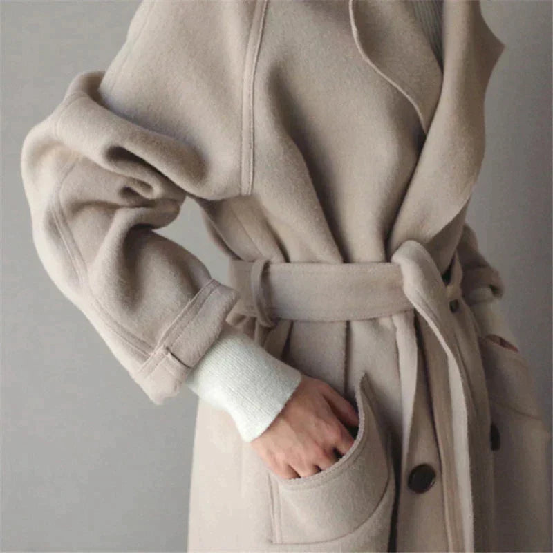 Alisandra- Woolen Coat