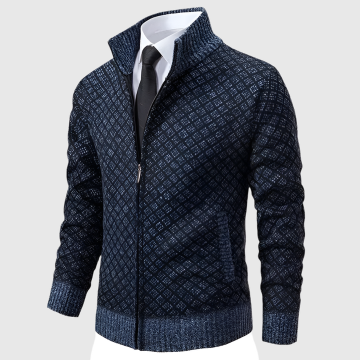 William | PATTERNED KNIT JACKET