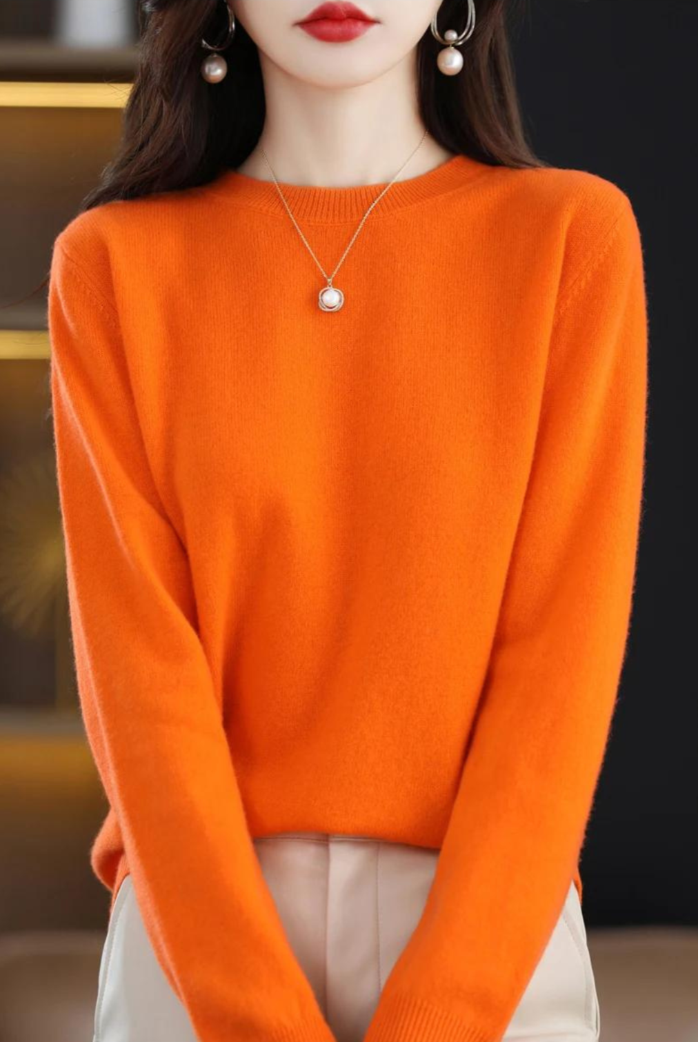 Simoas - Stylish Long Sleeve Knit