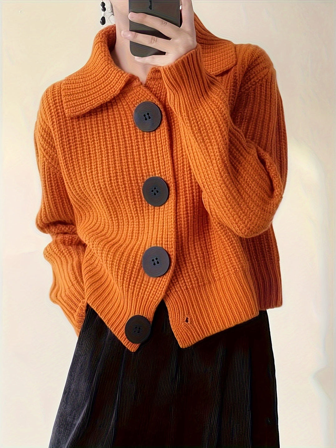 Caleste Ribbed Knit Cardigan