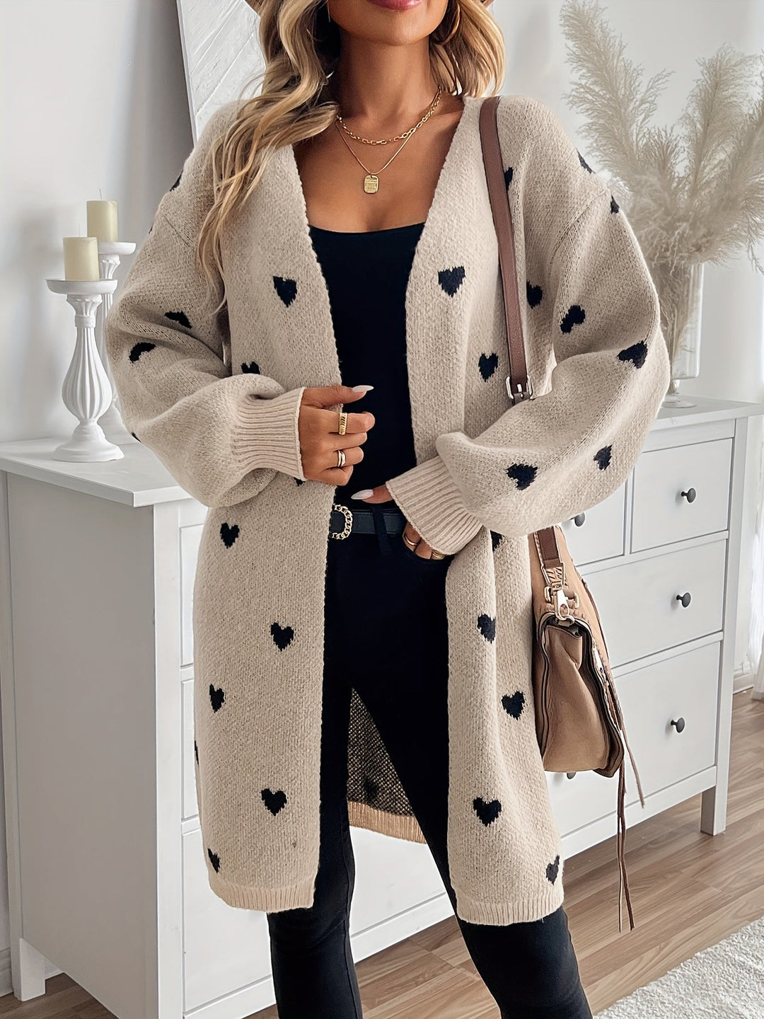 Beatrice Heart Cardigan