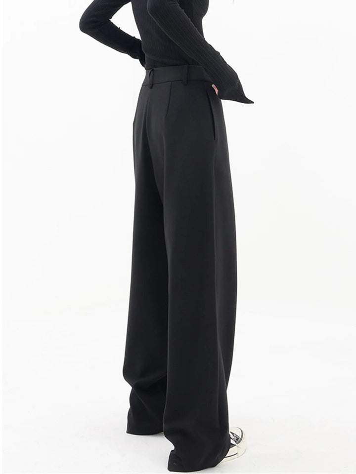 Clarie – Avant-Garde High-Waist Trousers