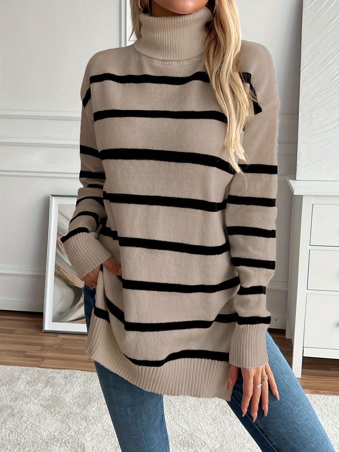 Elenora Striped Sweater