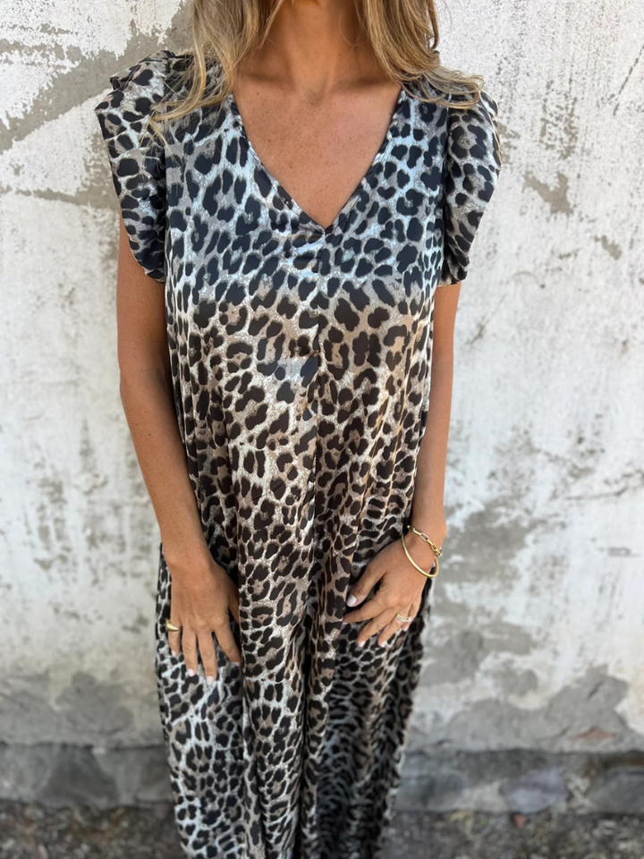 Cecilie - Leopard Pants suit