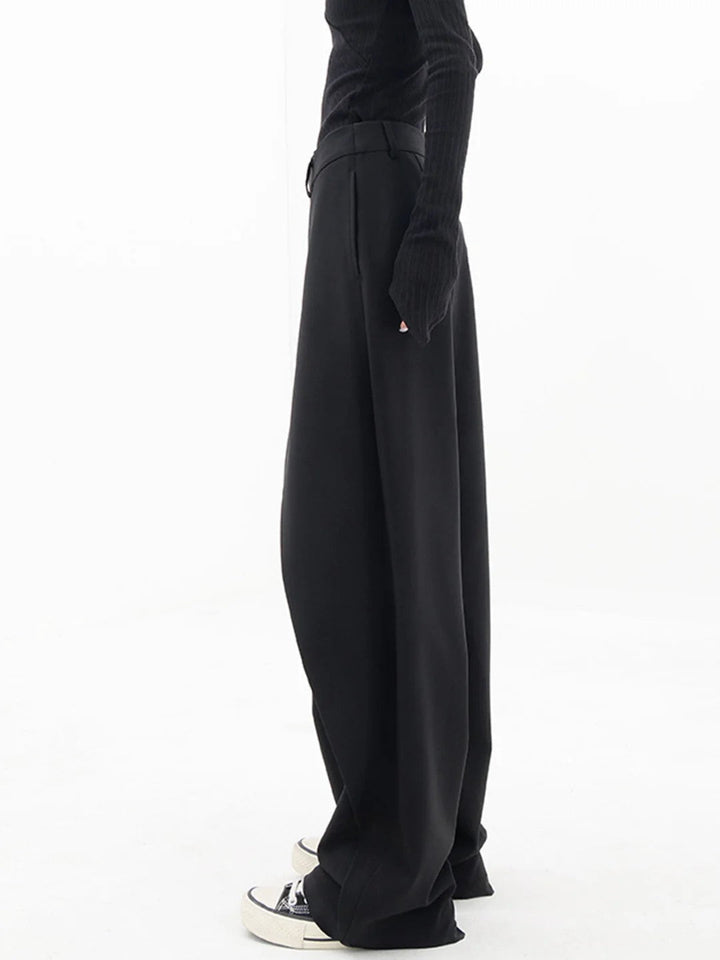 Clarie – Avant-Garde High-Waist Trousers