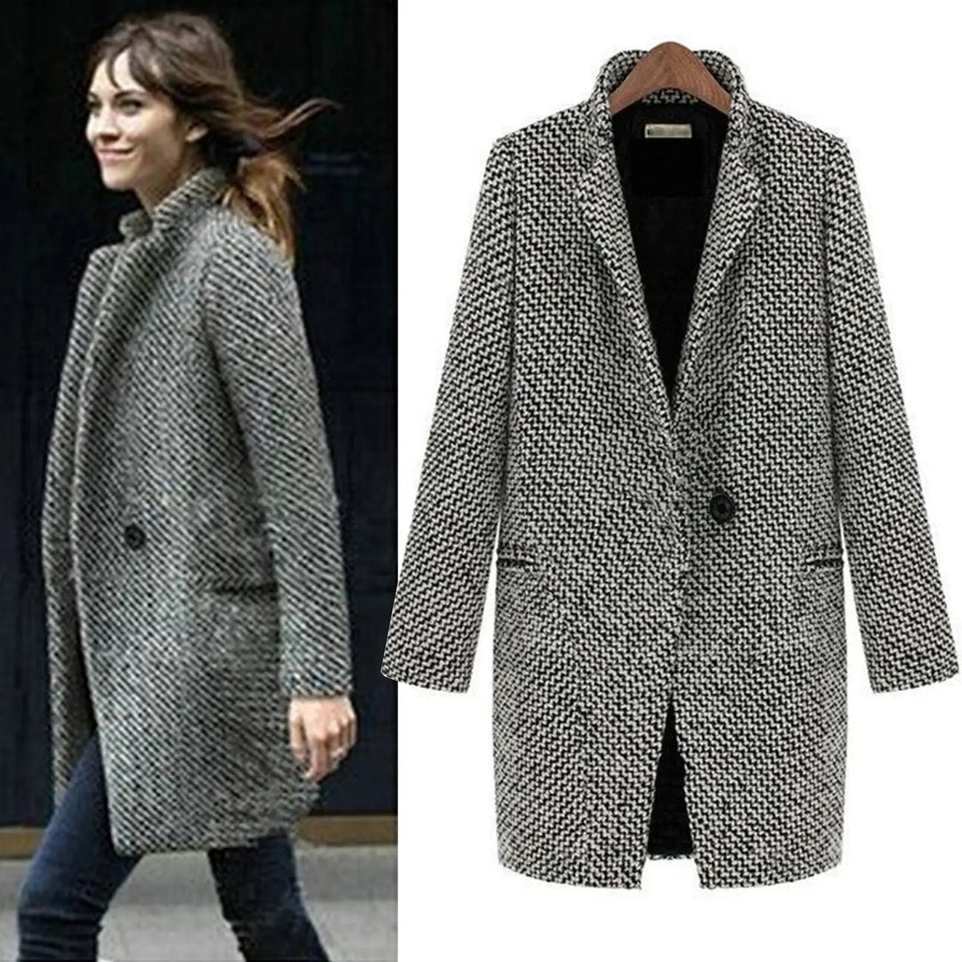 Alessandra - Long Wool Coat