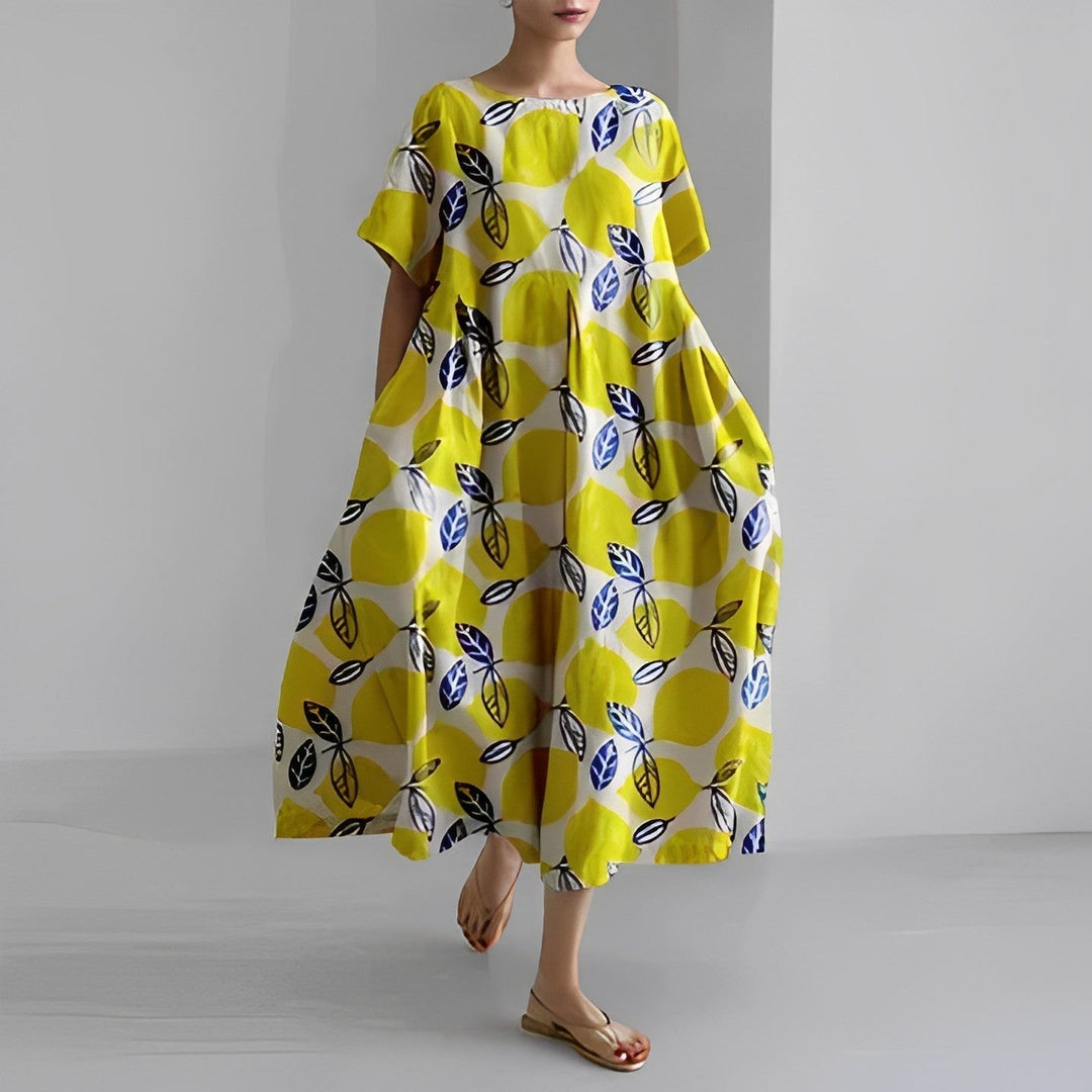 Laerke – Bohemian Floral Dress