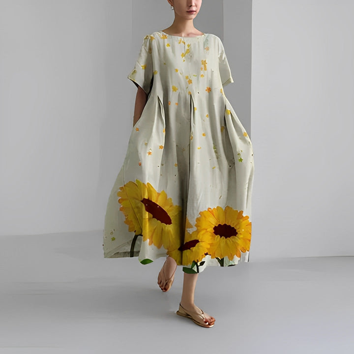 Laerke – Bohemian Floral Dress