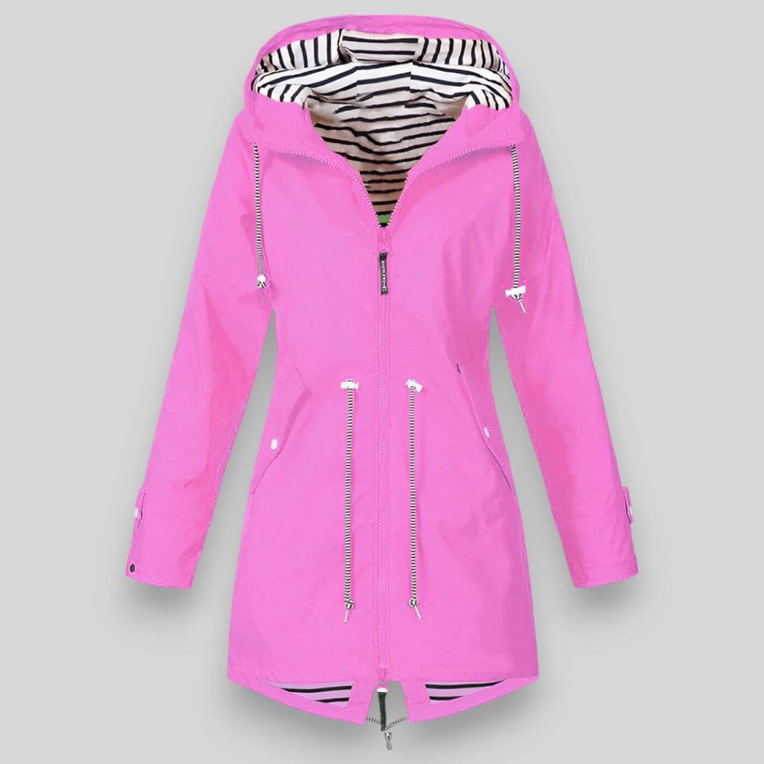 Rose-Stylish Waterproof Jacket