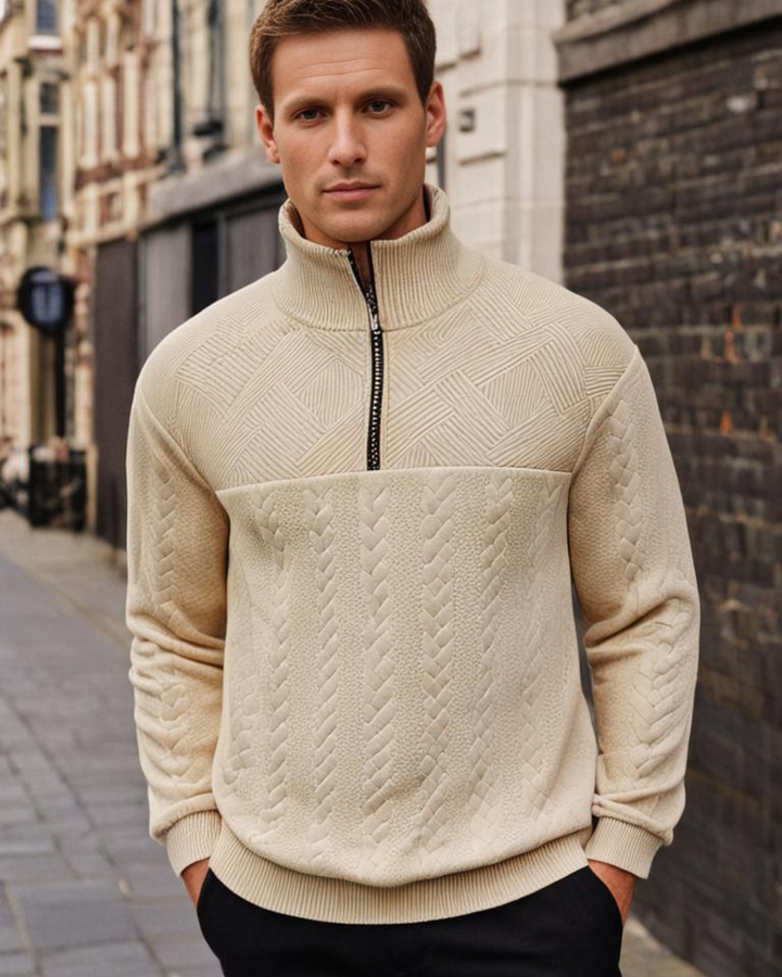 Harrington Sweater – Modern Comfort.