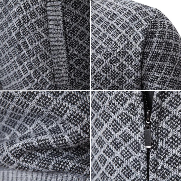 William | PATTERNED KNIT JACKET