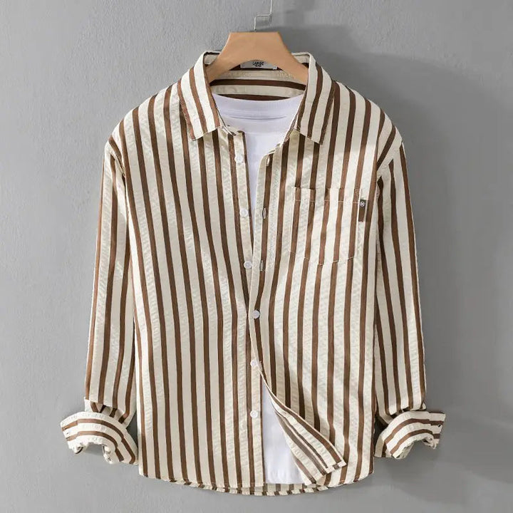 Verona | STRIPED LINEN SHIRT