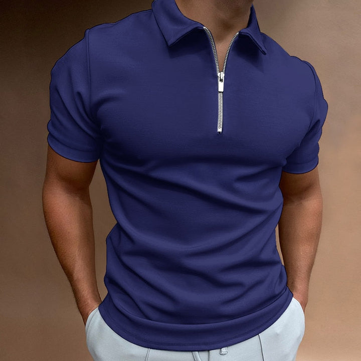 Château - Zip-Up Polo Shirt