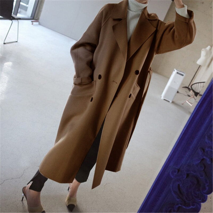 Theresia - Women's Wool Trench Coat