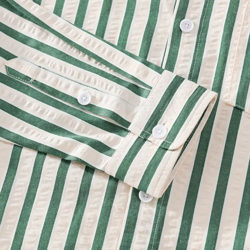 Verona | STRIPED LINEN SHIRT