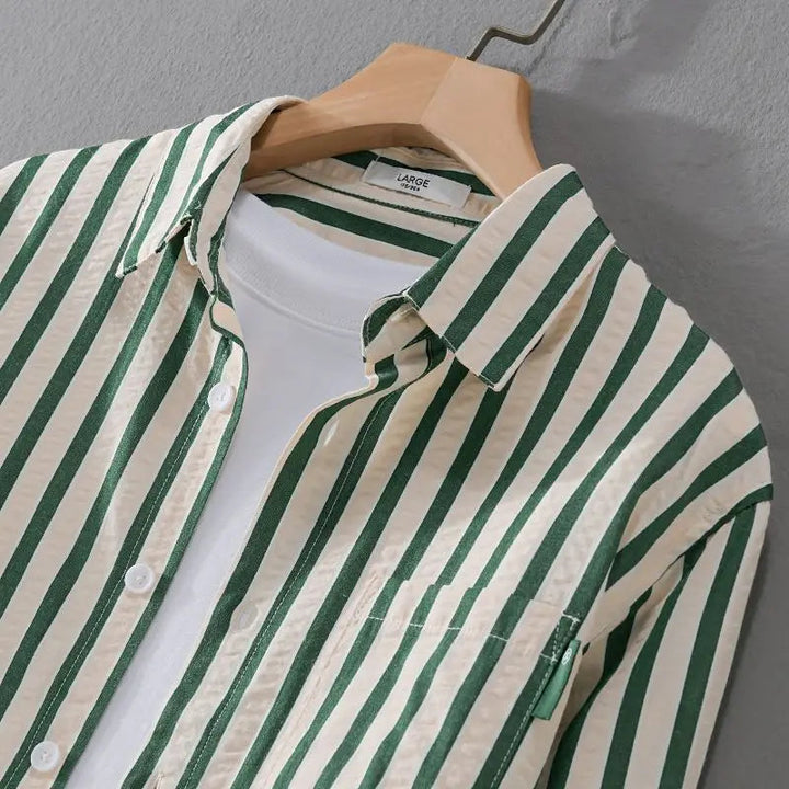 Verona | STRIPED LINEN SHIRT