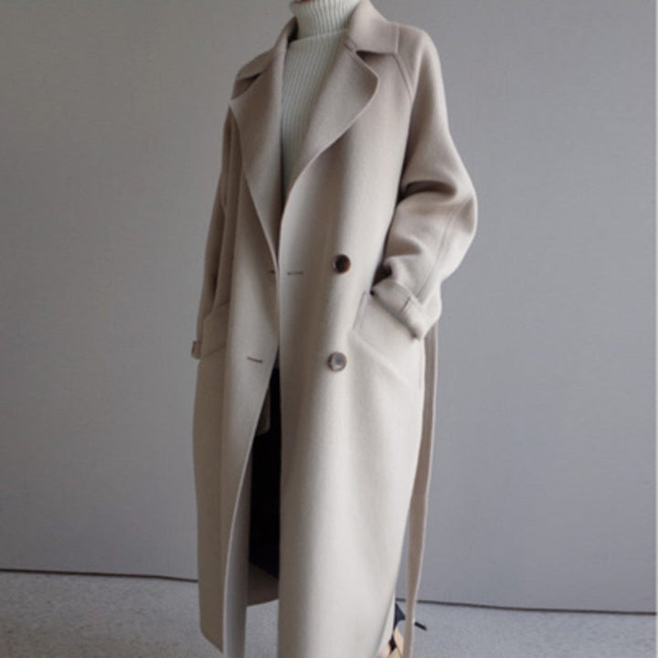 Theresia - Women's Wool Trench Coat