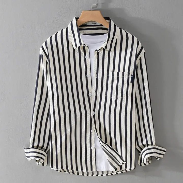 Verona | STRIPED LINEN SHIRT