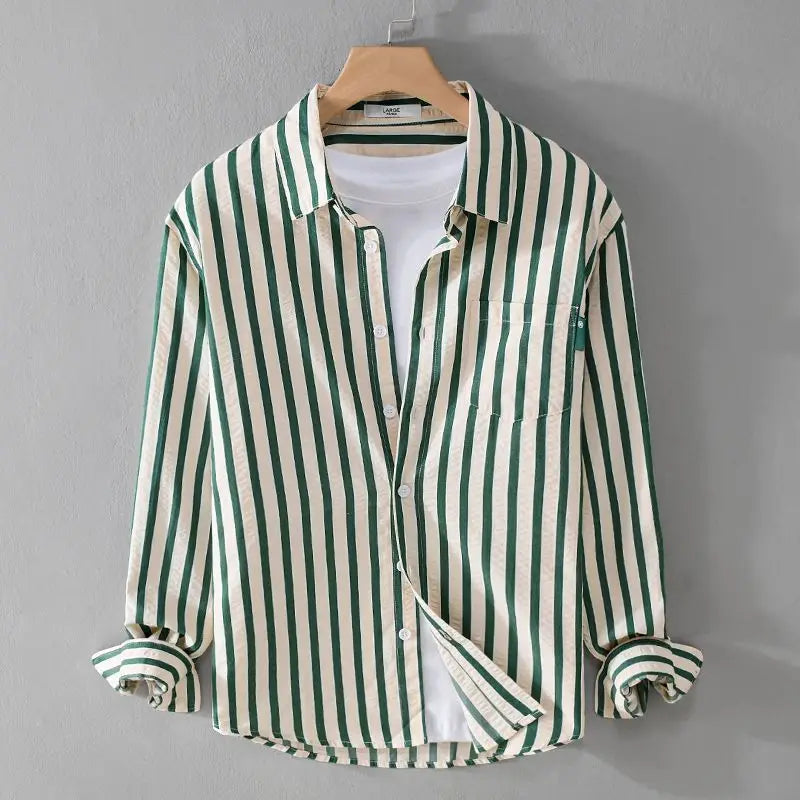 Verona | STRIPED LINEN SHIRT