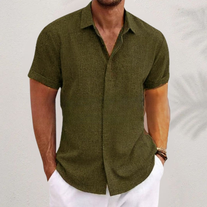 Steel | CLASSIC LINEN SHIRT