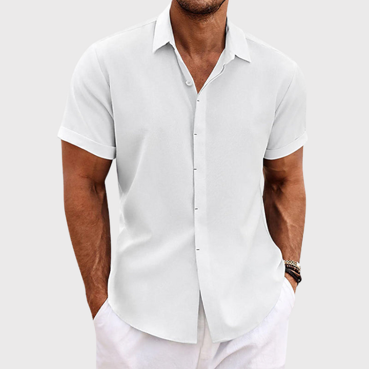 Steel | CLASSIC LINEN SHIRT