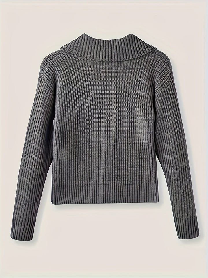 Caleste Ribbed Knit Cardigan