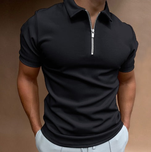 Château - Zip-Up Polo Shirt