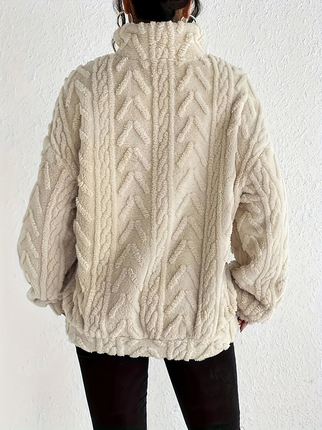 Camilla Elegant Fleece Sweater