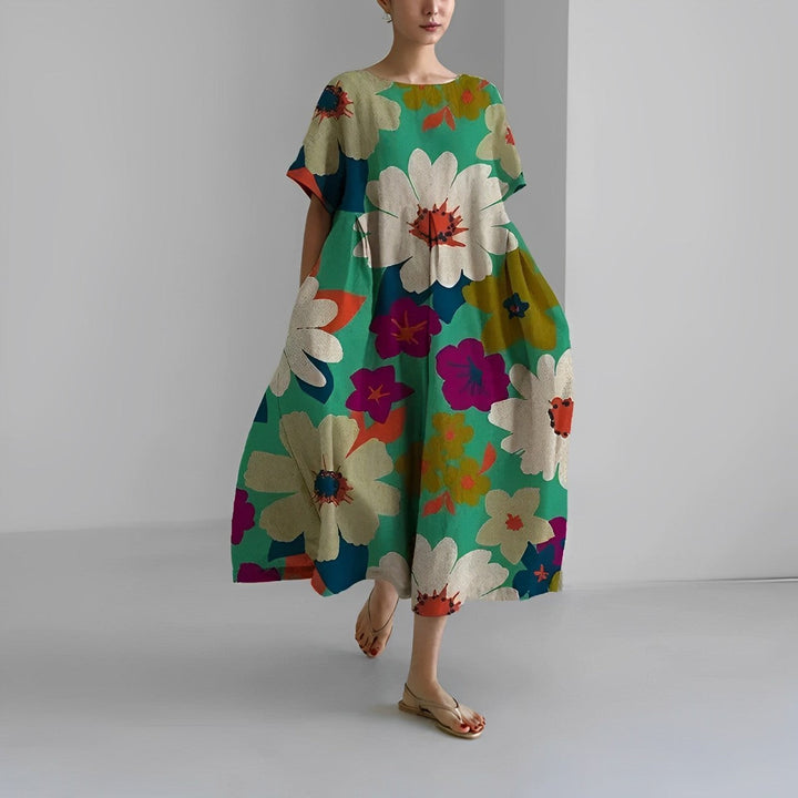 Laerke – Bohemian Floral Dress