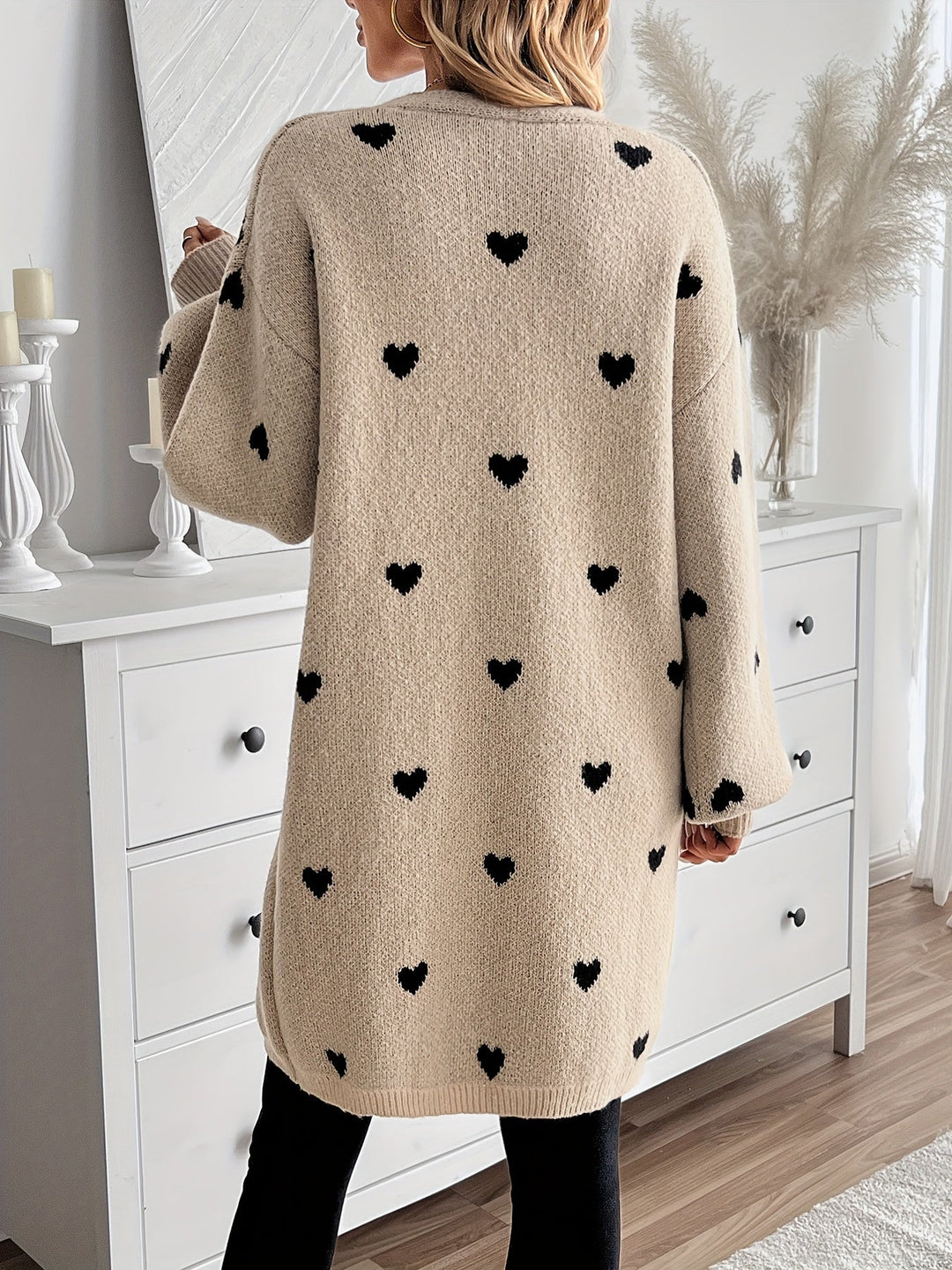 Beatrice Heart Cardigan