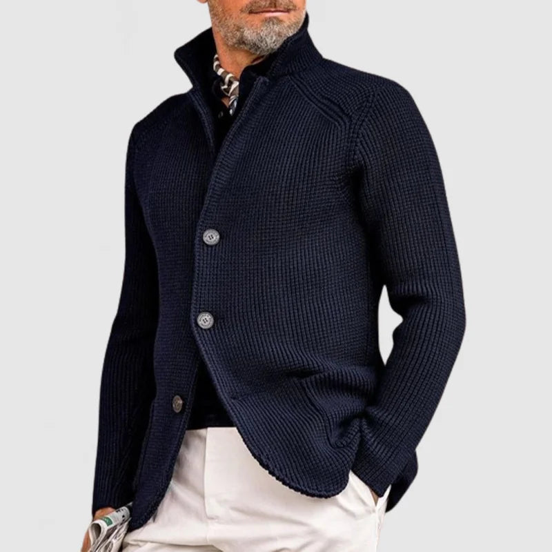 Esben | Buttoned Knit Cardigan