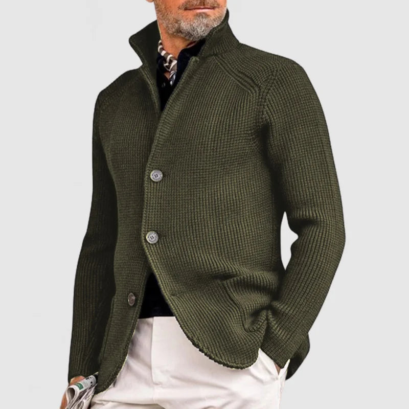 Esben | Buttoned Knit Cardigan